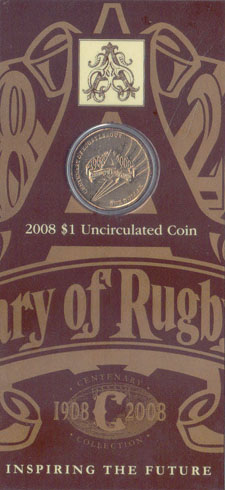 2008 Australia $1 (Century of Rugby League)